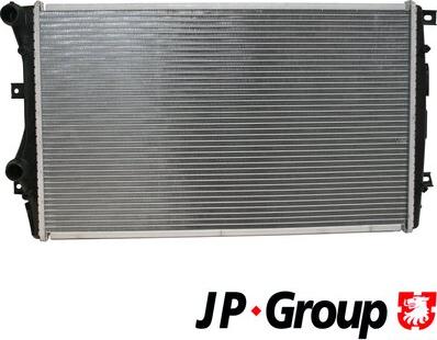 JP Group 1114206100 - Радиатор, охлаждение двигателя autospares.lv