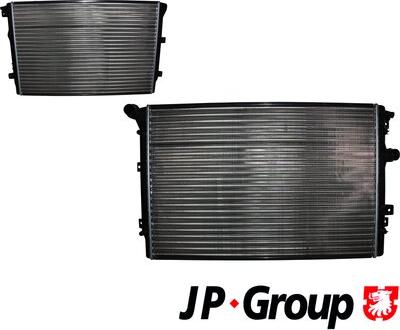 JP Group 1114208500 - Радиатор, охлаждение двигателя autospares.lv