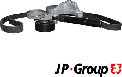 JP Group 1118112810 - Поликлиновый ременный комплект autospares.lv