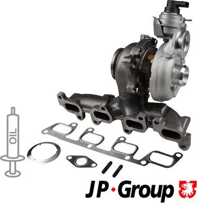 JP Group 1117404200 - Турбина, компрессор autospares.lv