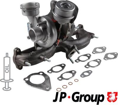 JP Group 1117404700 - Турбина, компрессор autospares.lv