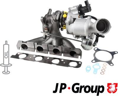 JP Group 1117408000 - Турбина, компрессор autospares.lv