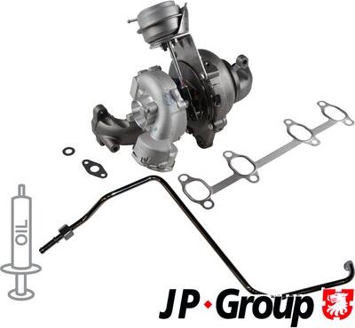 JP Group 1117800810 - Турбина, компрессор autospares.lv