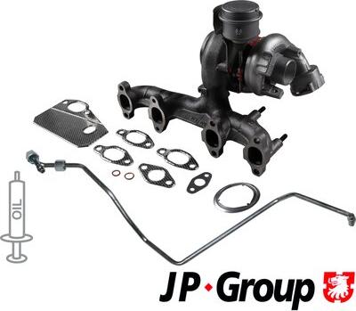 JP Group 1117801210 - Турбина, компрессор autospares.lv