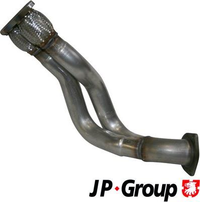 JP Group 1120208100 - Труба выхлопного газа autospares.lv