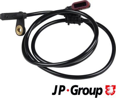 JP Group 1397101380 - Датчик ABS, частота вращения колеса autospares.lv