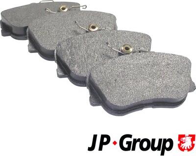 JP Group 1363600410 - Тормозные колодки, дисковые, комплект autospares.lv