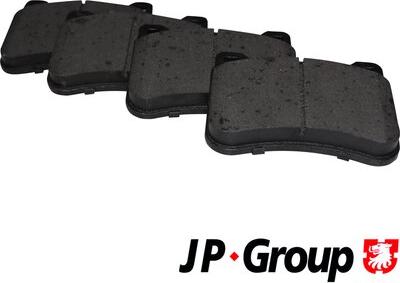 JP Group 1363603710 - Тормозные колодки, дисковые, комплект autospares.lv