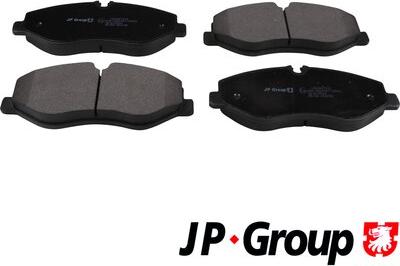 JP Group 1363607310 - Тормозные колодки, дисковые, комплект autospares.lv