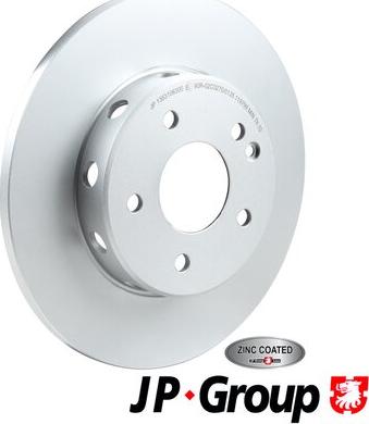 JP Group 1363106300 - Тормозной диск autospares.lv