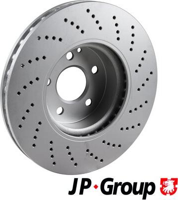 JP Group 1363101800 - Тормозной диск autospares.lv