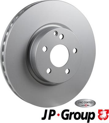 JP Group 1363101700 - Тормозной диск autospares.lv