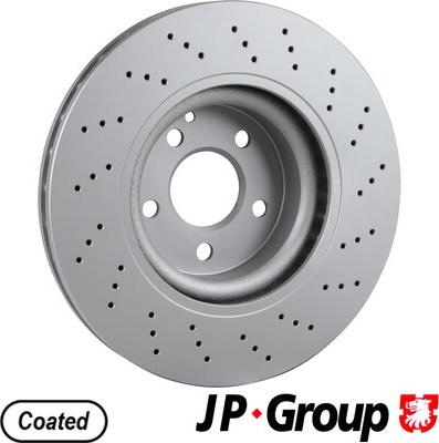 JP Group 1363108600 - Тормозной диск autospares.lv