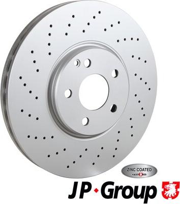 JP Group 1363103900 - Тормозной диск autospares.lv