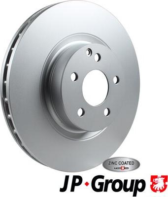 JP Group 1363107700 - Тормозной диск autospares.lv