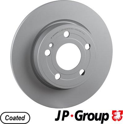 JP Group 1363204000 - Тормозной диск autospares.lv