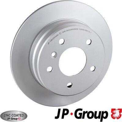 JP Group 1363203400 - Тормозной диск autospares.lv