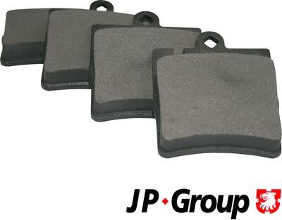 JP Group 1363700610 - Тормозные колодки, дисковые, комплект autospares.lv