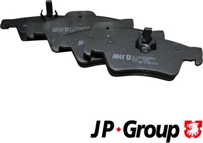 JP Group 1363701010 - Тормозные колодки, дисковые, комплект autospares.lv