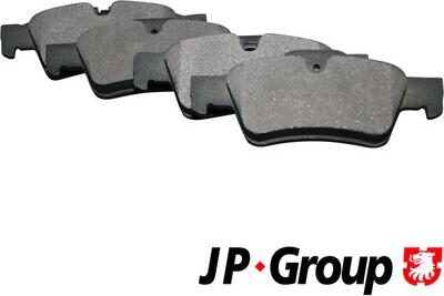JP Group 1363701210 - Тормозные колодки, дисковые, комплект autospares.lv