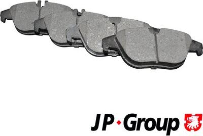 JP Group 1363702310 - Тормозные колодки, дисковые, комплект autospares.lv