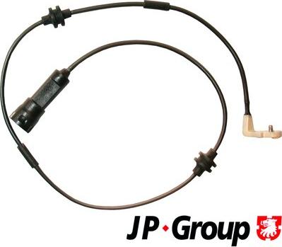 JP Group 1297300600 - Сигнализатор, износ тормозных колодок autospares.lv