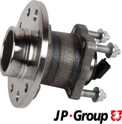 JP Group 1251400600 - Ступица колеса, поворотный кулак autospares.lv