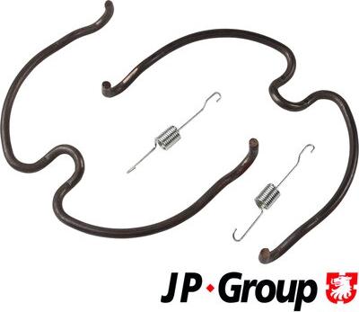 JP Group 1263952610 - Комплектующие, барабанный тормозной механизм autospares.lv