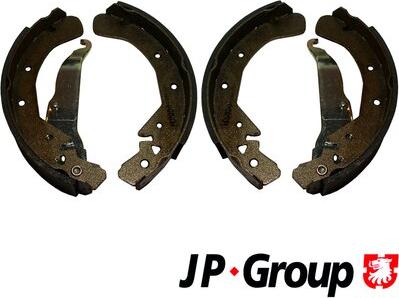 JP Group 1263900410 - Комплект тормозных колодок, барабанные autospares.lv