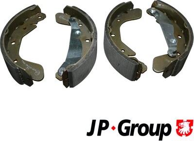 JP Group 1263900710 - Комплект тормозных колодок, барабанные autospares.lv