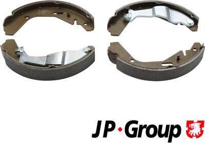 JP Group 1263901710 - Комплект тормозных колодок, барабанные autospares.lv