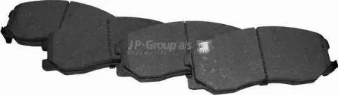 JP Group 1263604410 - Тормозные колодки, дисковые, комплект autospares.lv