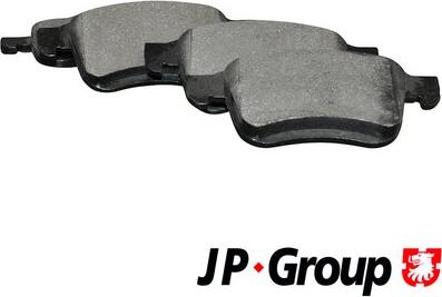 JP Group 1263604010 - Тормозные колодки, дисковые, комплект autospares.lv