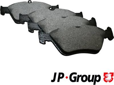 JP Group 1263600710 - Тормозные колодки, дисковые, комплект autospares.lv