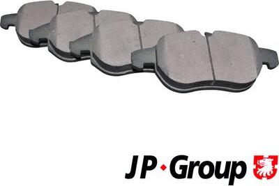 JP Group 1263603110 - Тормозные колодки, дисковые, комплект autospares.lv