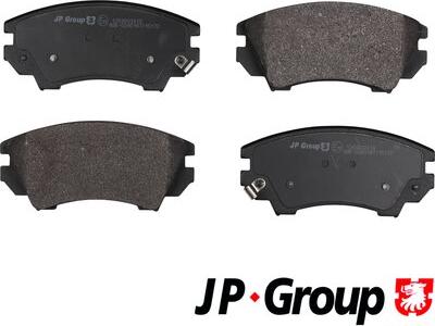 JP Group 1263602410 - Тормозные колодки, дисковые, комплект autospares.lv