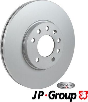 JP Group 1263104900 - Тормозной диск autospares.lv