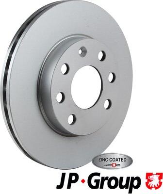 JP Group 1263105400 - Тормозной диск autospares.lv