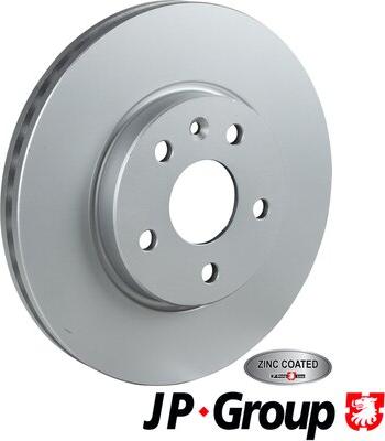 JP Group 1263106500 - Тормозной диск autospares.lv