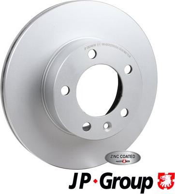 JP Group 1263106100 - Тормозной диск autospares.lv