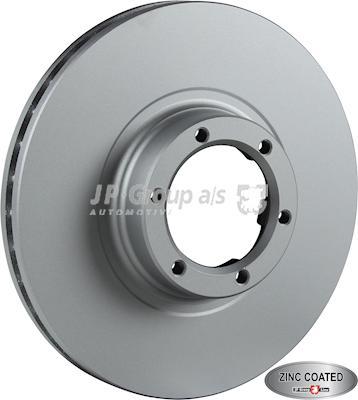 JP Group 1263106300 - Тормозной диск autospares.lv