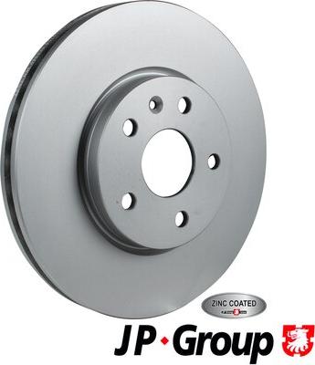 JP Group 1263106700 - Тормозной диск autospares.lv