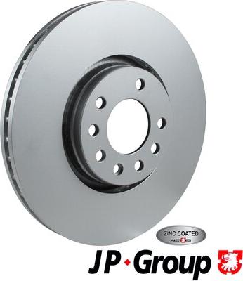 JP Group 1263100500 - Тормозной диск autospares.lv