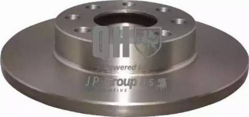 JP Group 1263101009 - Тормозной диск autospares.lv