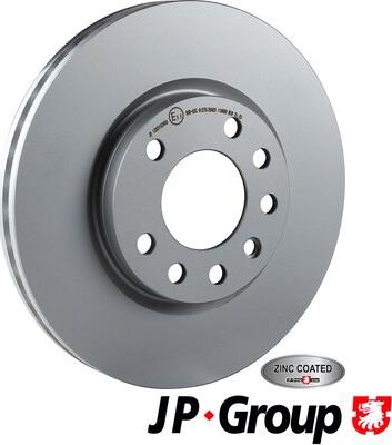 JP Group 1263102900 - Тормозной диск autospares.lv