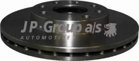 JP Group 1263102300 - Тормозной диск autospares.lv