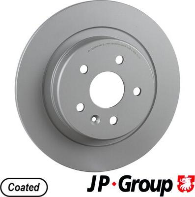 JP Group 1263204400 - Тормозной диск autospares.lv