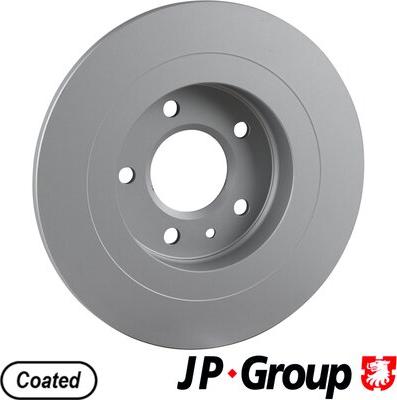 JP Group 1263204200 - Тормозной диск autospares.lv