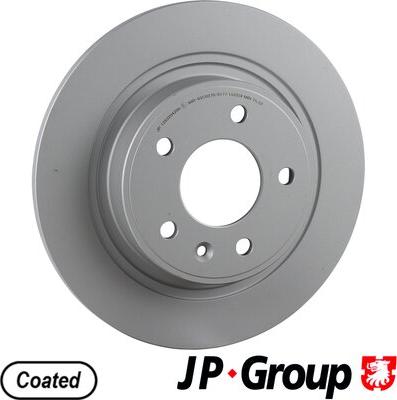 JP Group 1263204200 - Тормозной диск autospares.lv