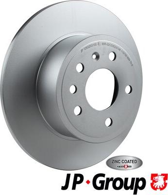 JP Group 1263203100 - Тормозной диск autospares.lv